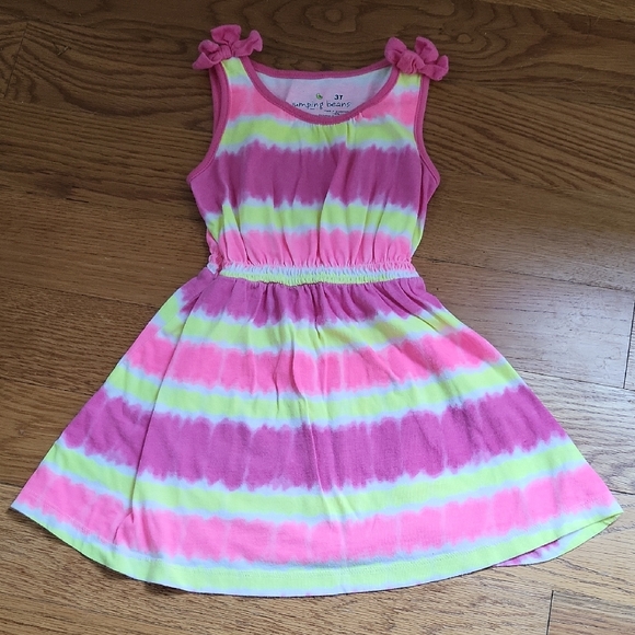 Toddler Girls Cinched Waist Dress - Picture 1 of 4